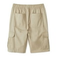 thumbnail image 1 of French Toast Boys Pull On Twill Cargo Short Sizes 4-20, 1 of 5