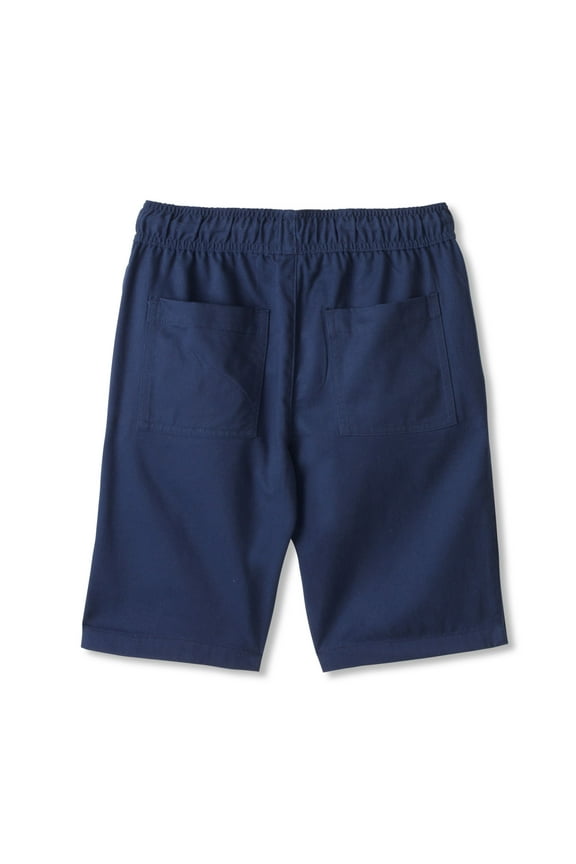 Boys Pull On Twill Short With Drawstring, Sizes 4-20