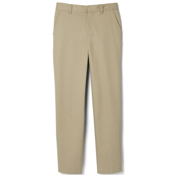 French Toast Boys School Uniform Adjustable Waist Relaxed Fit Pants, Sizes 4-20, Slim, & Husky