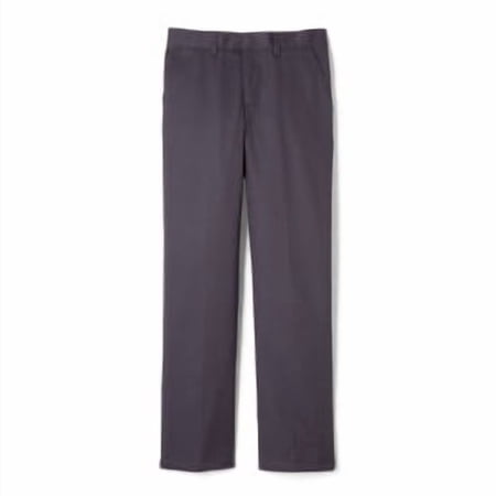 French Toast Boys School Uniform Adjustable Waist Relaxed Fit Pants, Sizes 4-20, Slim, & Husky