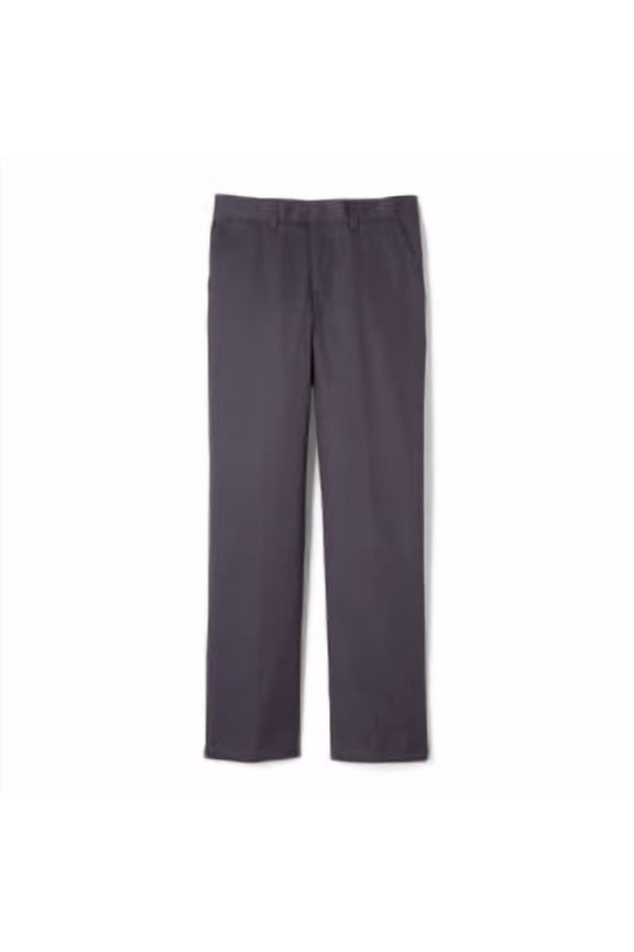 Boys School Uniform Adjustable Waist Relaxed Fit Pants, Sizes 4-20, Slim, & Husky