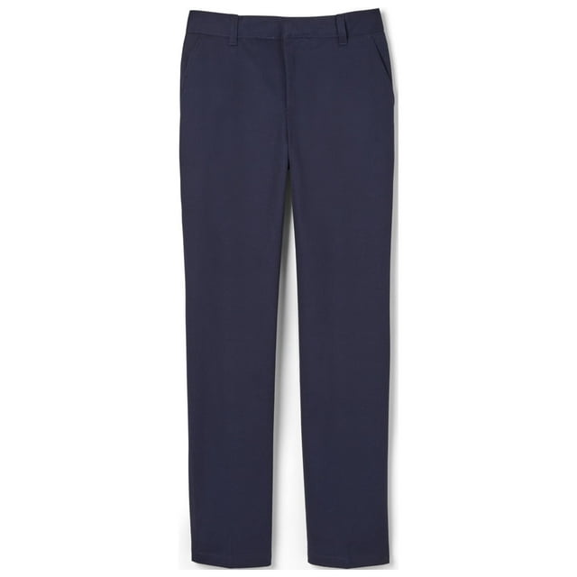 French Toast Boys School Uniform Adjustable Waist Relaxed Fit Pants, Sizes 4-20, Slim, & Husky