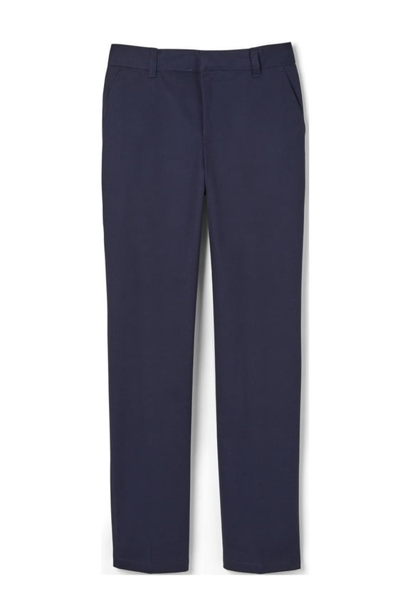 Boys School Uniform Adjustable Waist Relaxed Fit Pants, Sizes 4-20, Slim, & Husky