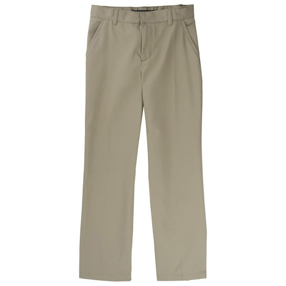 French Toast Boys School Uniform Adjustable Waist Relaxed Fit Pants, Sizes 4-20, Slim, & Husky