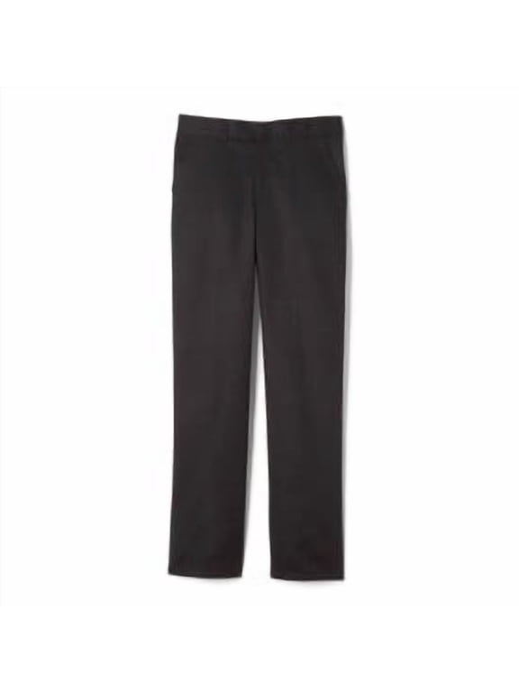 Boys School Uniform Adjustable Waist Relaxed Fit Pants, Sizes 4-20, Slim, & Husky