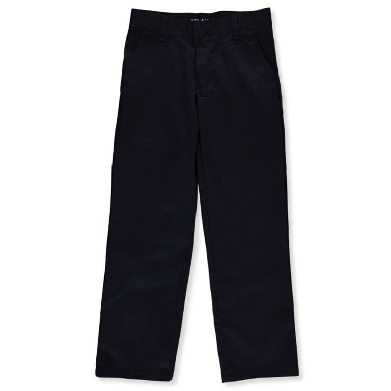 French Toast Boys School Uniform Adjustable Waist Relaxed Fit Pants, Sizes  4-20, Slim, & Husky
