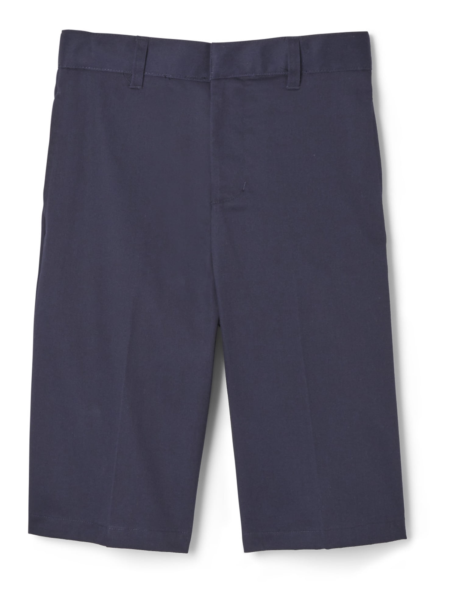 French Toast Boys School Uniform Adjustable Waist Twill Flat Front