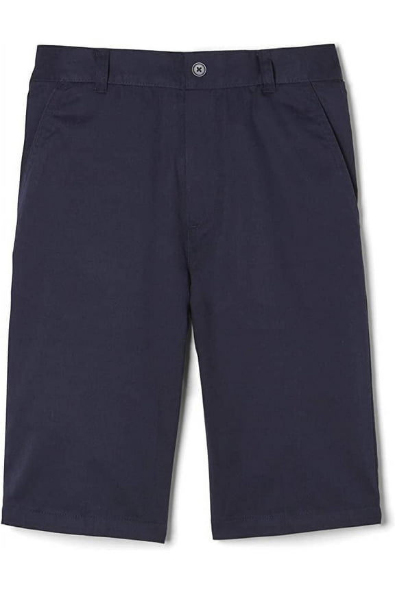 Boys School Uniform Flat Front Shorts