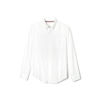French Toast Boys School Uniform Long Sleeve Oxford Shirt, Sizes 4-20 & Husky