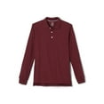 thumbnail image 1 of French Toast Boys School Uniform Long Sleeve Pique Polo Shirt (Little Boys), 1 of 5