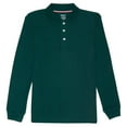 thumbnail image 1 of French Toast Boys School Uniform Long Sleeve Pique Polo Shirt, Sizes 4-20, 1 of 10