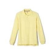 French Toast Boys School Uniform Long Sleeve Pique Polo Shirt, Sizes 4-20