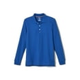 thumbnail image 1 of French Toast Boys School Uniform Long Sleeve Pique Polo Shirt, Sizes 4-20, 1 of 5