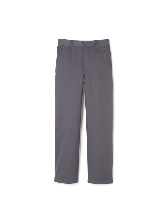 Boys School Uniform Pull-On Relaxed Fit Pants, Sizes 4-20 & Husky