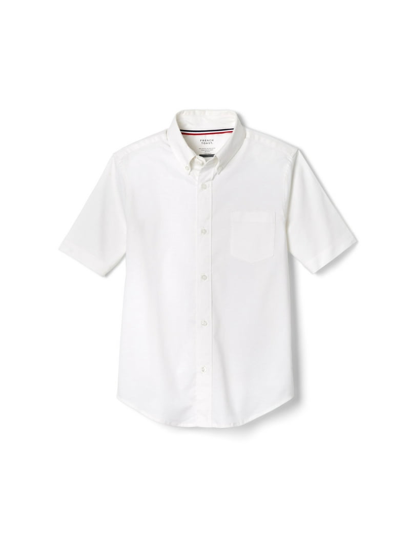 【everyone】short sleeve oxford shirt French Toast Boys School Uniform Short Sleeve Oxford Shirt