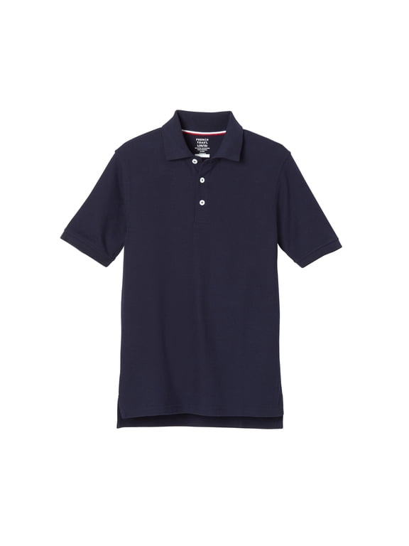 Boys School Uniform Short Sleeve Pique Polo Shirt, Sizes 4-20 & Husky