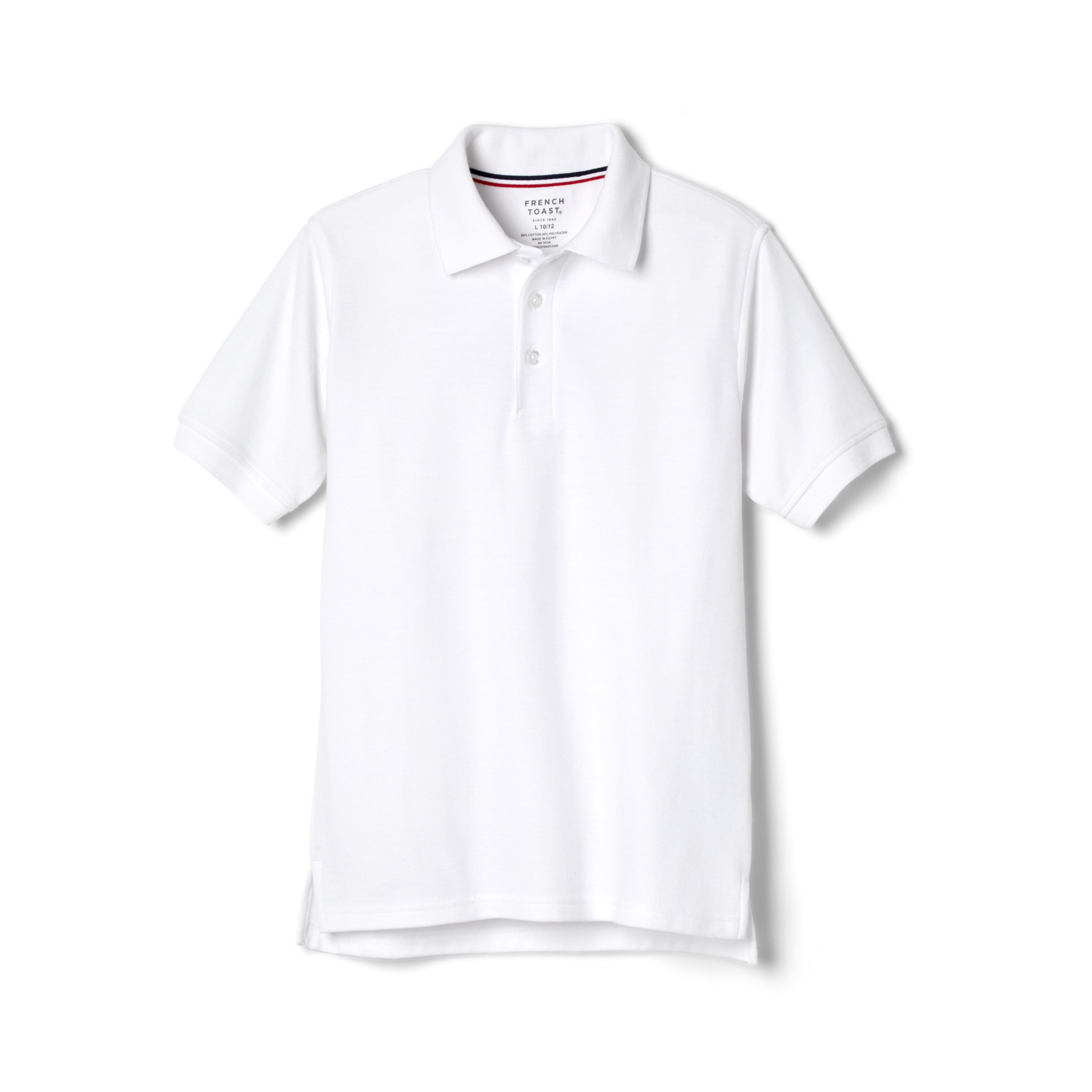 Boys School Uniform Short Sleeve Pique Polo Shirt, Sizes 4-20 & Husky