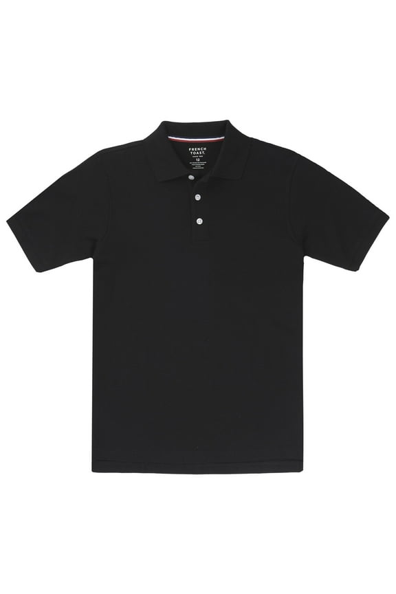 Boys School Uniform Short Sleeve Pique Polo Shirt, Sizes 4-20 & Husky