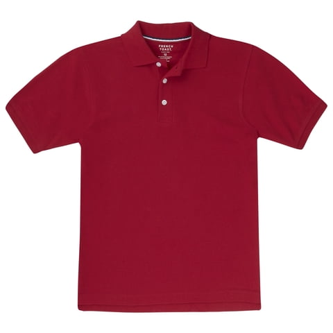 Boys School Uniform Short Sleeve Pique Polo Shirt, Sizes 4-20 & Husky