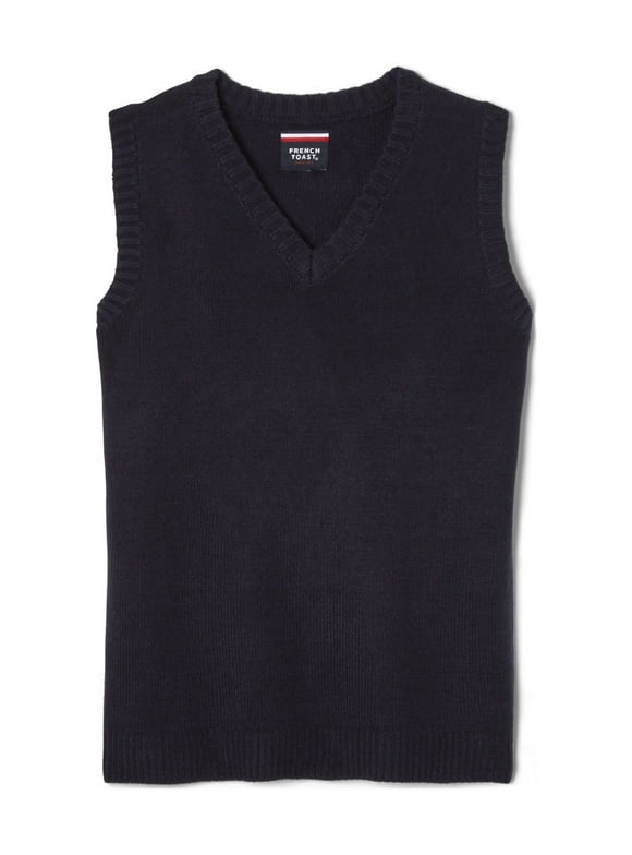 Boys School Uniform V-Neck Sweater Vest (Little Boys & Big Boys)
