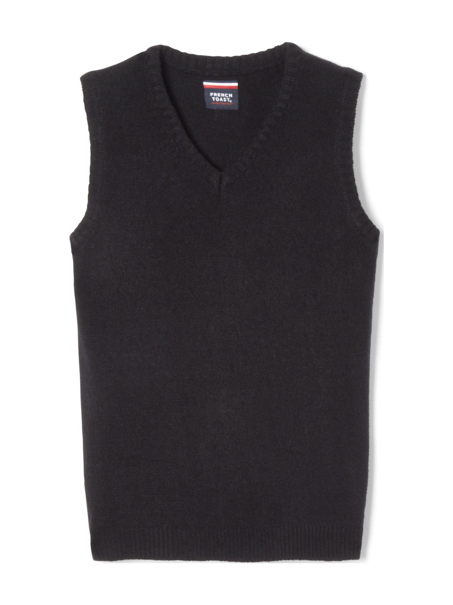 French Toast Boys School Uniform V-Neck Sweater Vest (Little Boys & Big ...