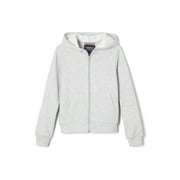 French Toast Boys School Uniform Zip Front Fleece Hoodie, Little Boys & Big Boys