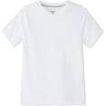 thumbnail image 1 of French Toast Boys Short Sleeve V-Neck Tee T-Shirt White, 1 of 6