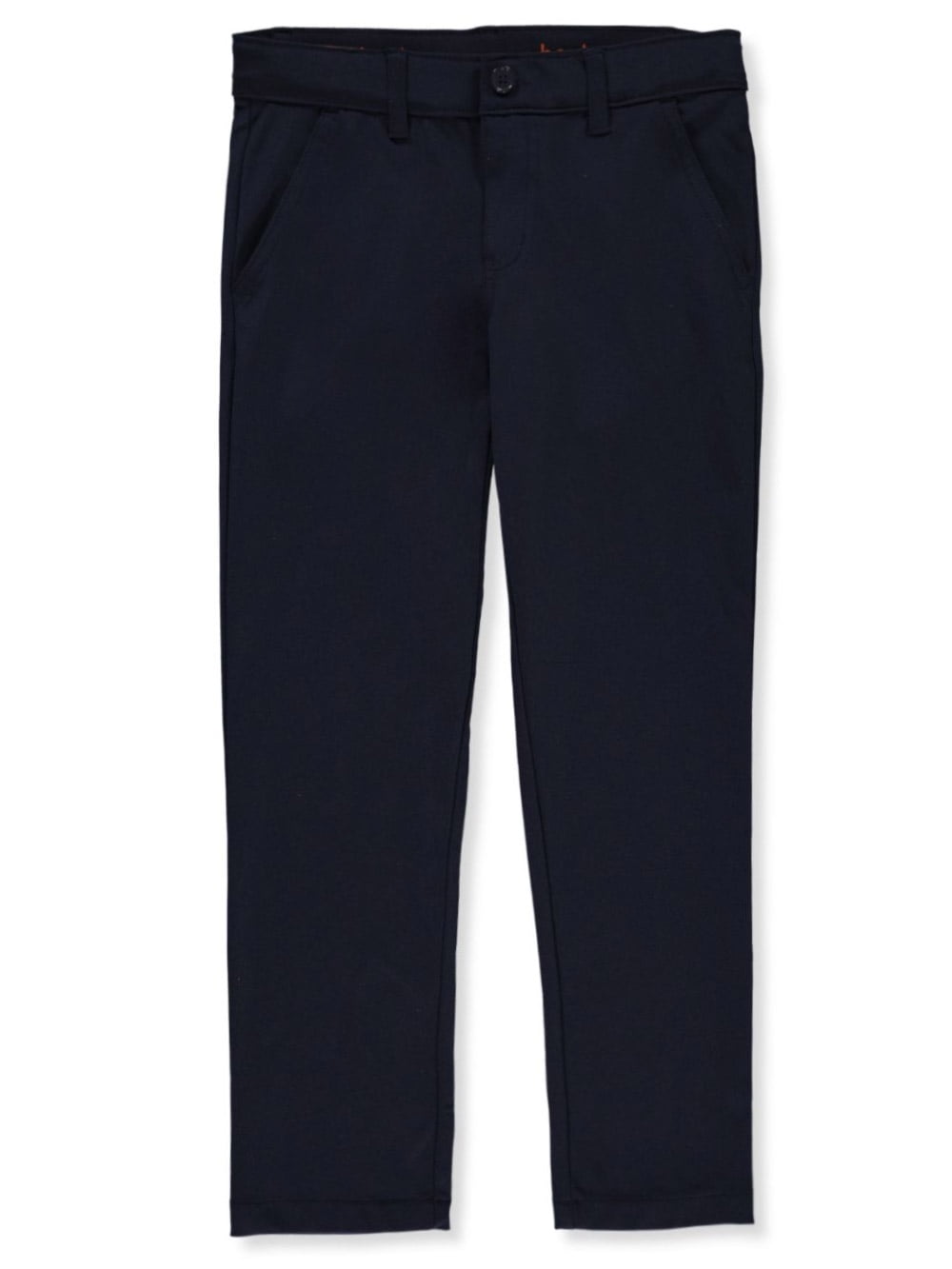 French Toast Boys' Slim Performance Pants navy, 8 (Big Boys)