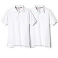 thumbnail image 1 of French Toast Boys Uniform Polo 2 Pack Short Sleeve Pique, 1 of 9
