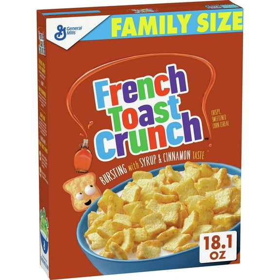 French Toast Crunch, Breakfast Cereal, 18.1 oz