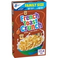 thumbnail image 1 of General Mills French Toast Crunch Breakfast Cereal, Syrup and Cinnamon Taste, Family Size, 17.4 oz Box, 1 of 6