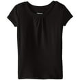 thumbnail image 1 of French Toast Girls 2T-16 Short Sleeve Crew Neck T-Shirt Black 4T, 1 of 2