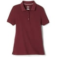 thumbnail image 1 of French Toast Girls 4-6X Short Sleeve Stretch Pique Polo, 1 of 4