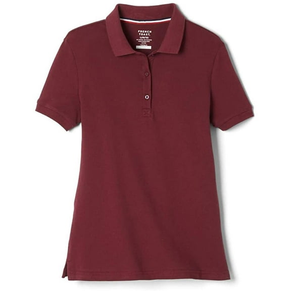 French Toast Girls 4-6X Short Sleeve Stretch Pique Polo