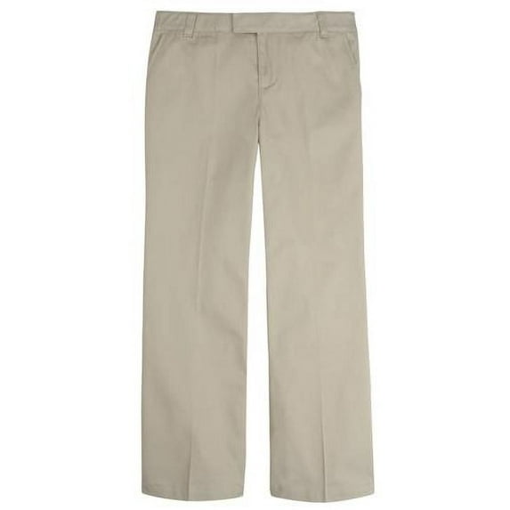 French Toast Girls 7-20 Adjustable Flat Front Twill Pant Hunter 16