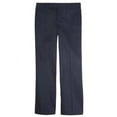 thumbnail image 1 of French Toast Girls 7-20 Adjustable Flat Front Twill Pant (Navy 10), 1 of 2