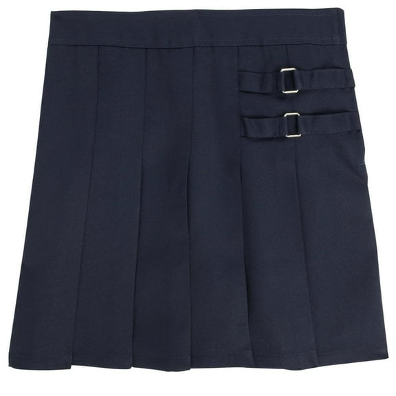 French Toast Girls 7-20 Two Tab Pleated Scooter (Navy - 8)