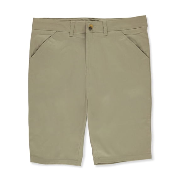 French Toast Girls' Adjustable Bermuda Shorts - khaki, 12.5 (Big Girls)