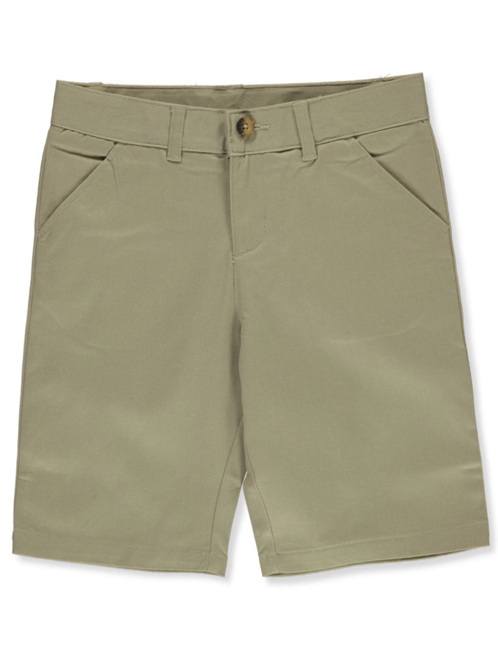 French Toast Little Kids Stretch Bermuda Shorts - Khaki, 18.5 (Big