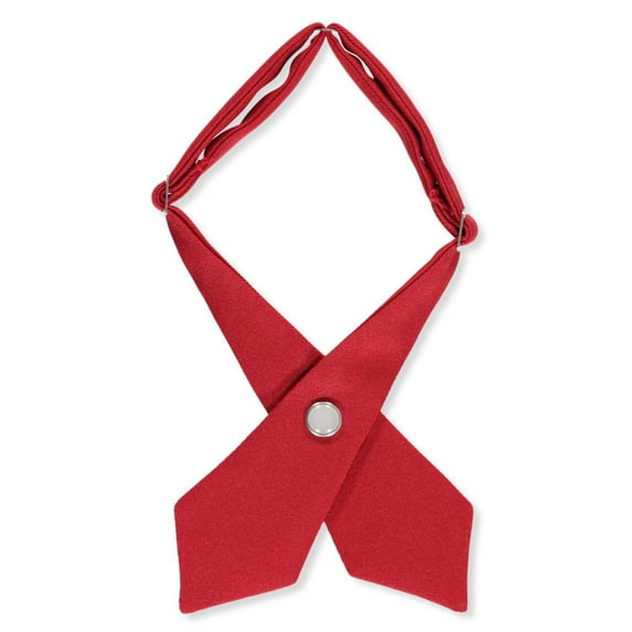 French Toast Girls Adjustable Solid Color Cross Tie