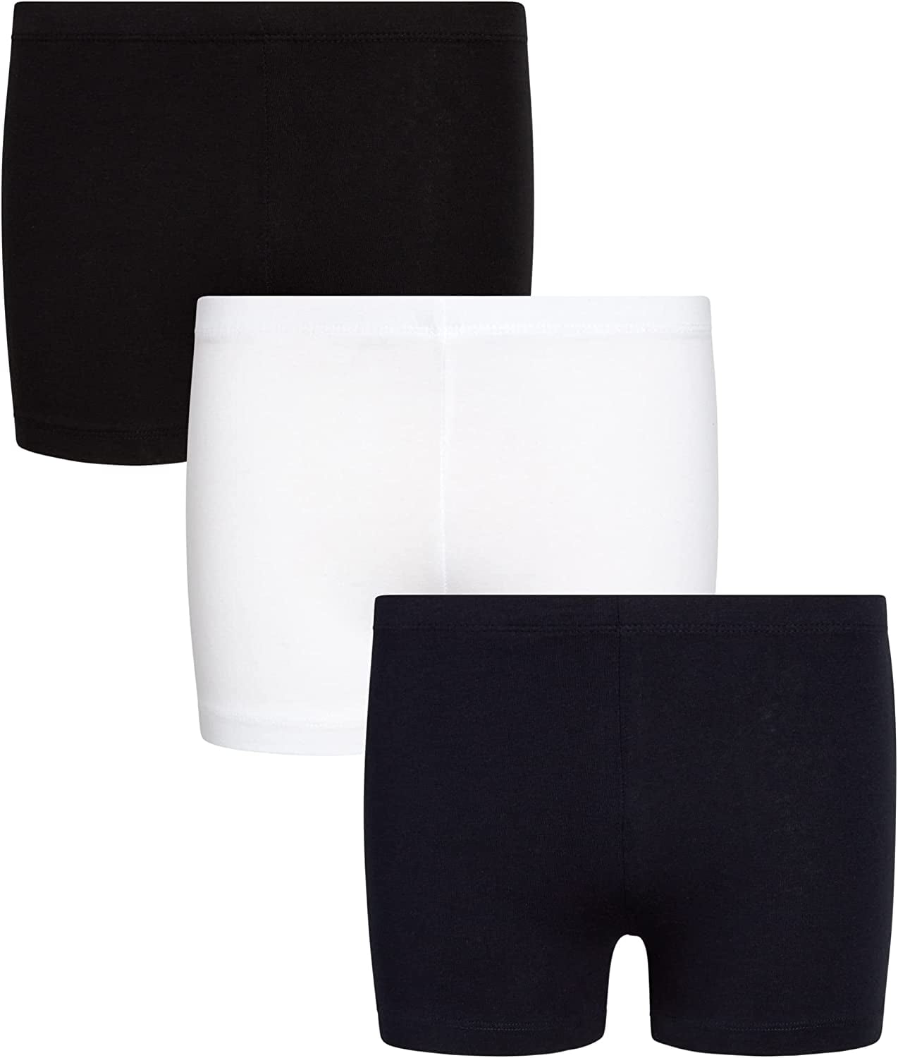 French Toast Girls' Bike Shorts 3 Pack Under Dress, Dance and