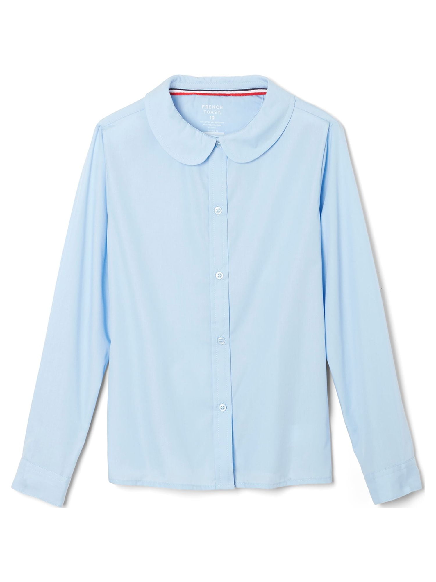 short sleeve modern peter pan blouse