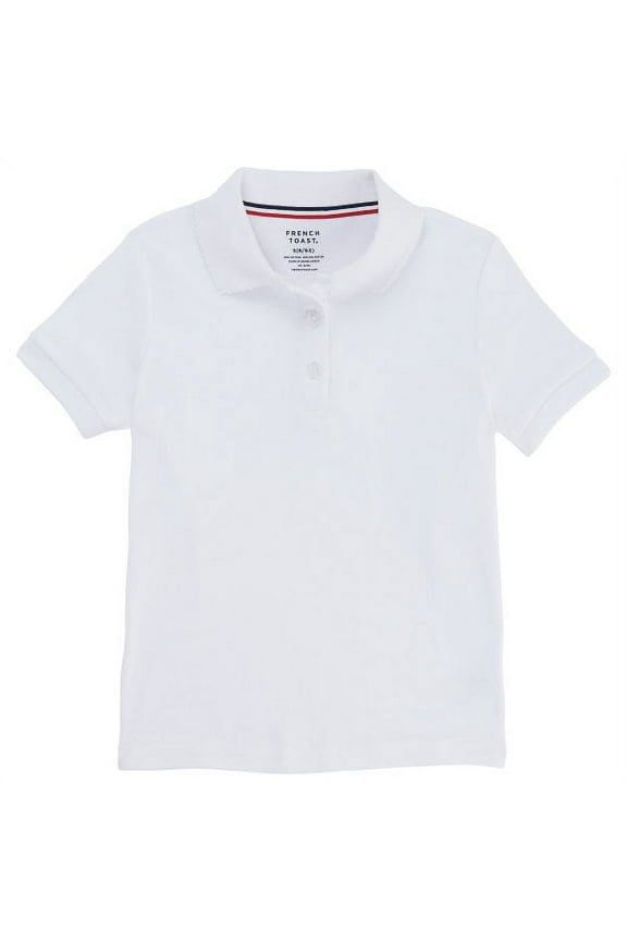 Girls' Plus Size Short Sleeve Polo: School Uniform Essentials