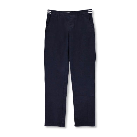 French Toast Big Girls’ Pull-On Contrast Waist Pants (Sizes 7 – 20) Color: navy Size: 2t