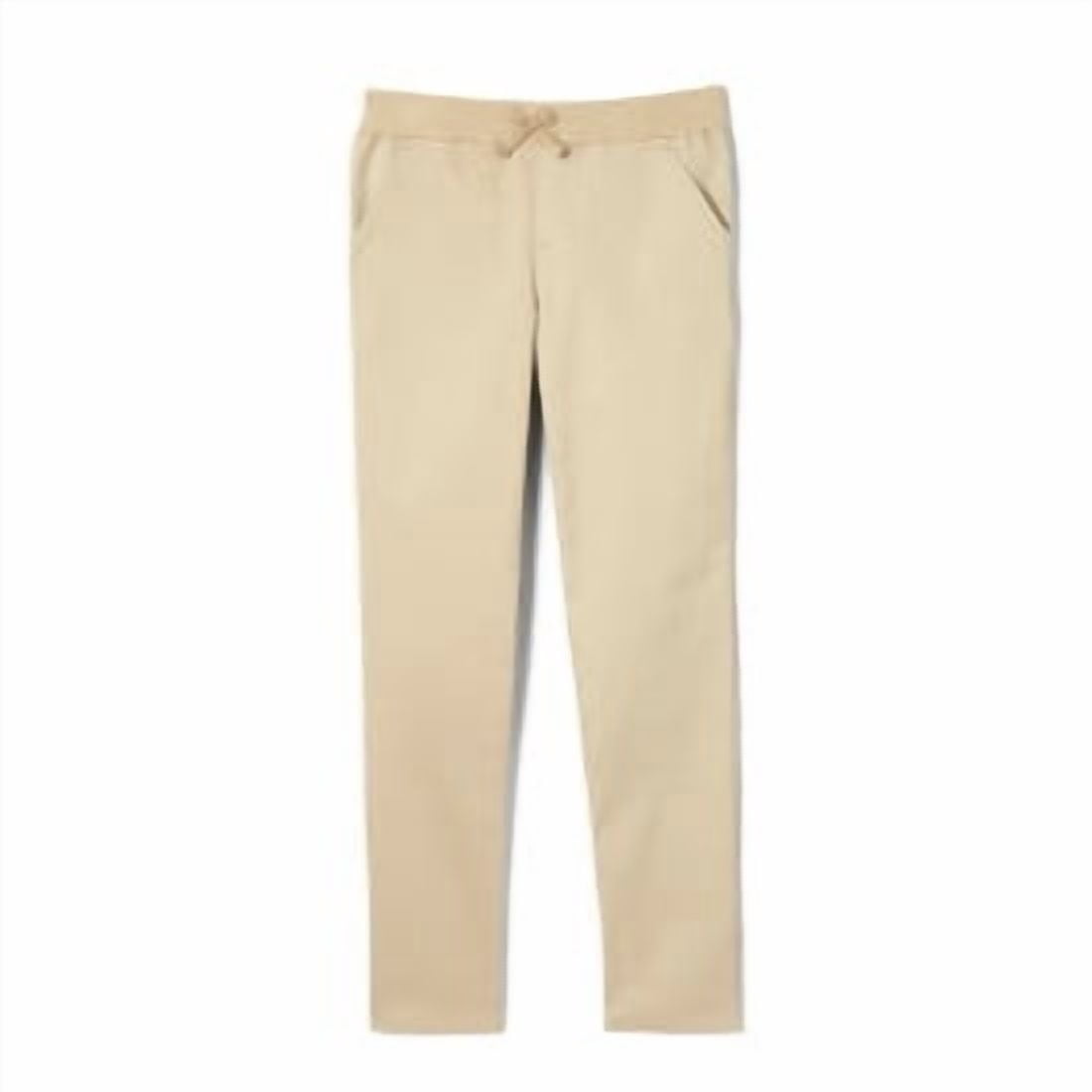French Toast Girls’ Pull-On Pants Color: khaki Size: 6