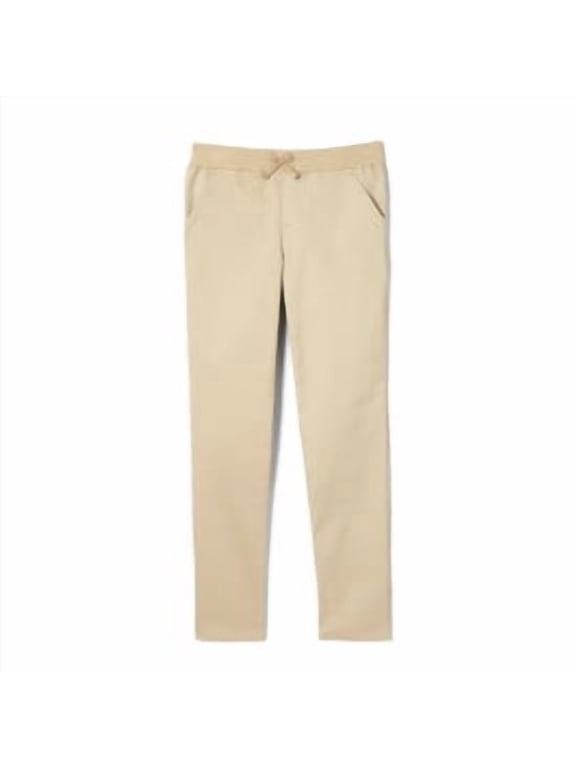 Girls’ Pull-On Pants Color: khaki Size: 6