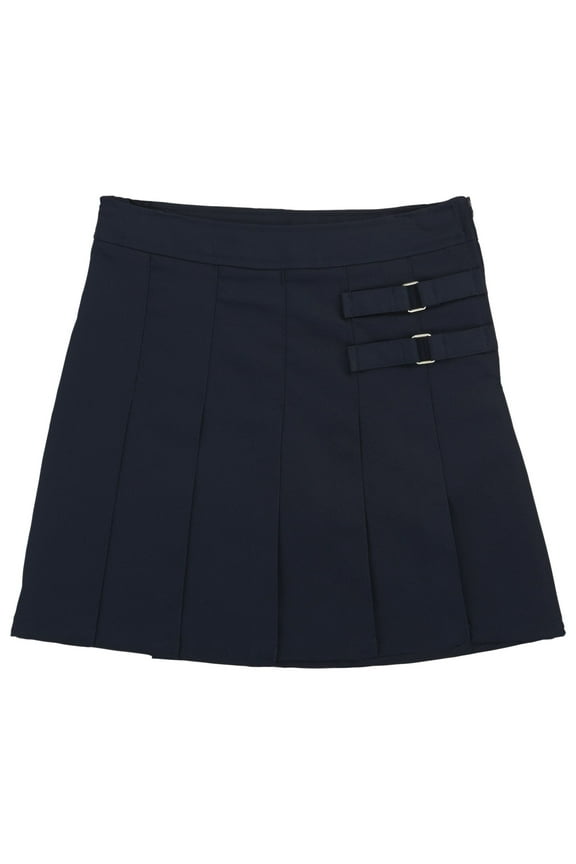 Girls School Uniform Adjustable Waist 2-Tab Scooter, Sizes 4-20 & Plus