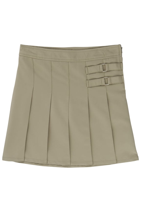 Girls School Uniform Adjustable Waist 2-Tab Scooter, Sizes 4-20 & Plus