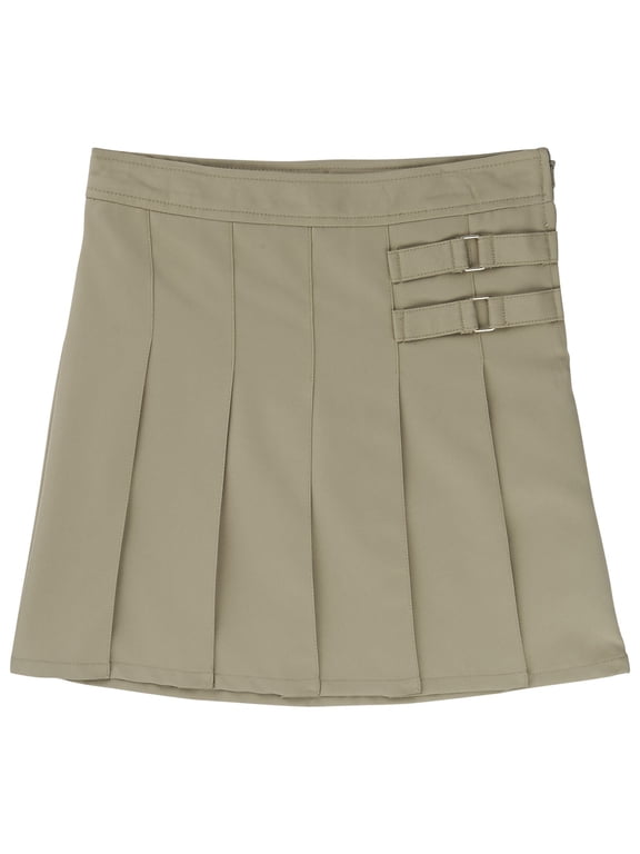 Girls School Uniform Adjustable Waist 2-Tab Scooter, Sizes 4-20 & Plus