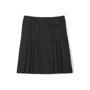 French Toast Girls School Uniform Adjustable Waist Front Tab Pleated Skirt, Sizes 4-20 & Plus
